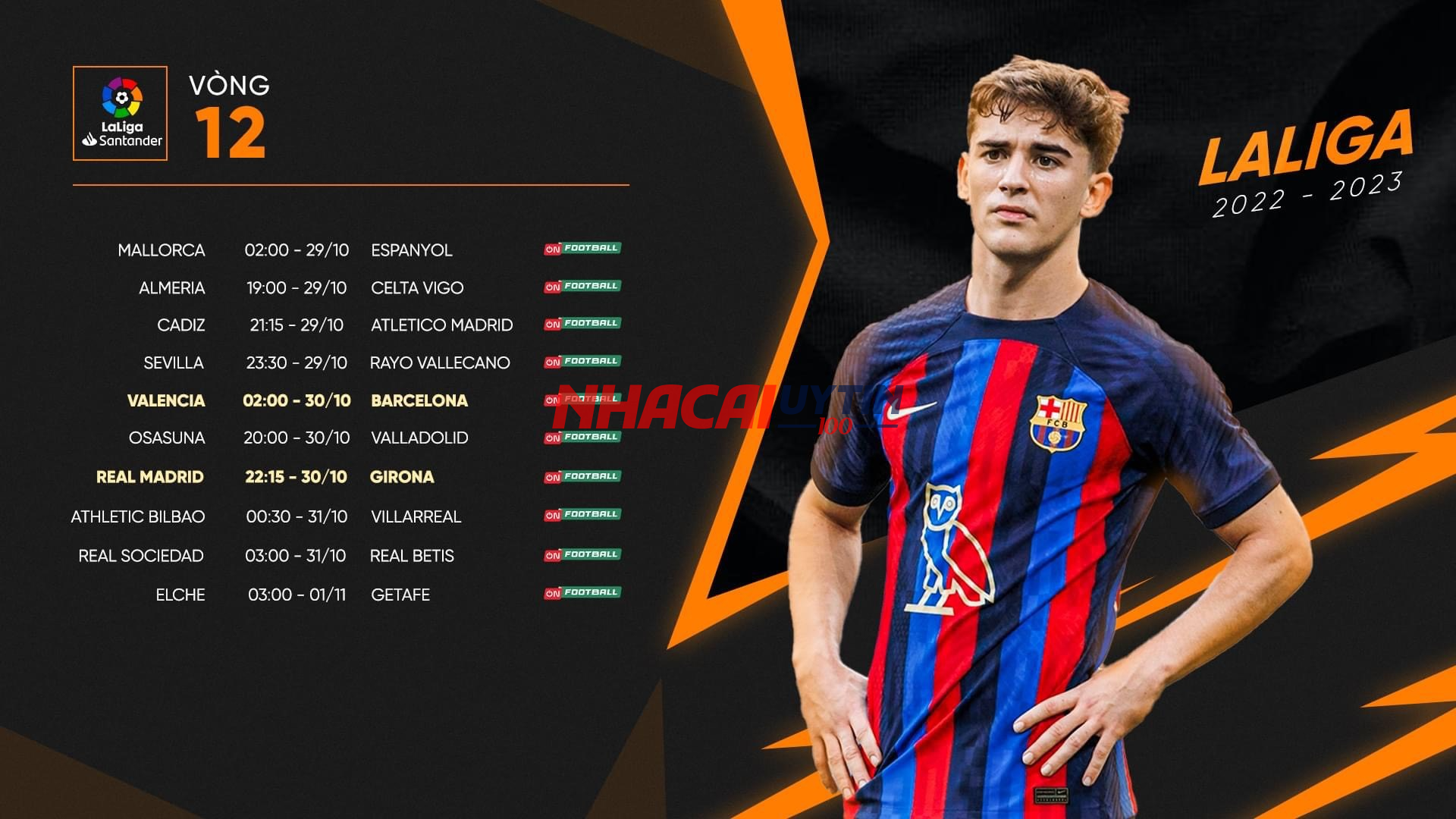 Theo dõi lịch thi đấu La Liga 2 - Tây Ban Nha chuẩn nhất